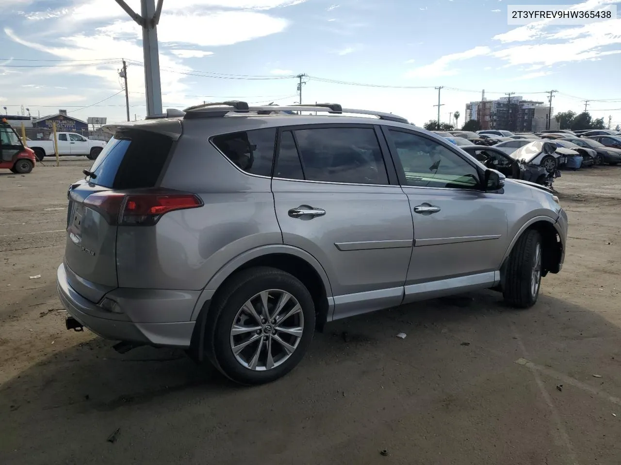 2017 Toyota Rav4 Limited VIN: 2T3YFREV9HW365438 Lot: 80154944