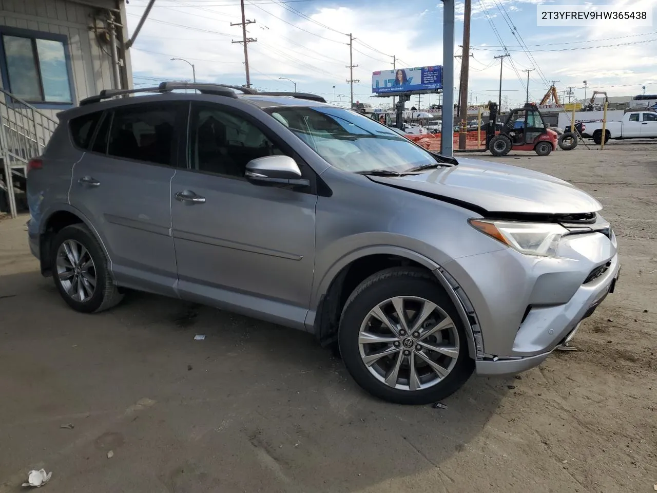 2017 Toyota Rav4 Limited VIN: 2T3YFREV9HW365438 Lot: 80154944