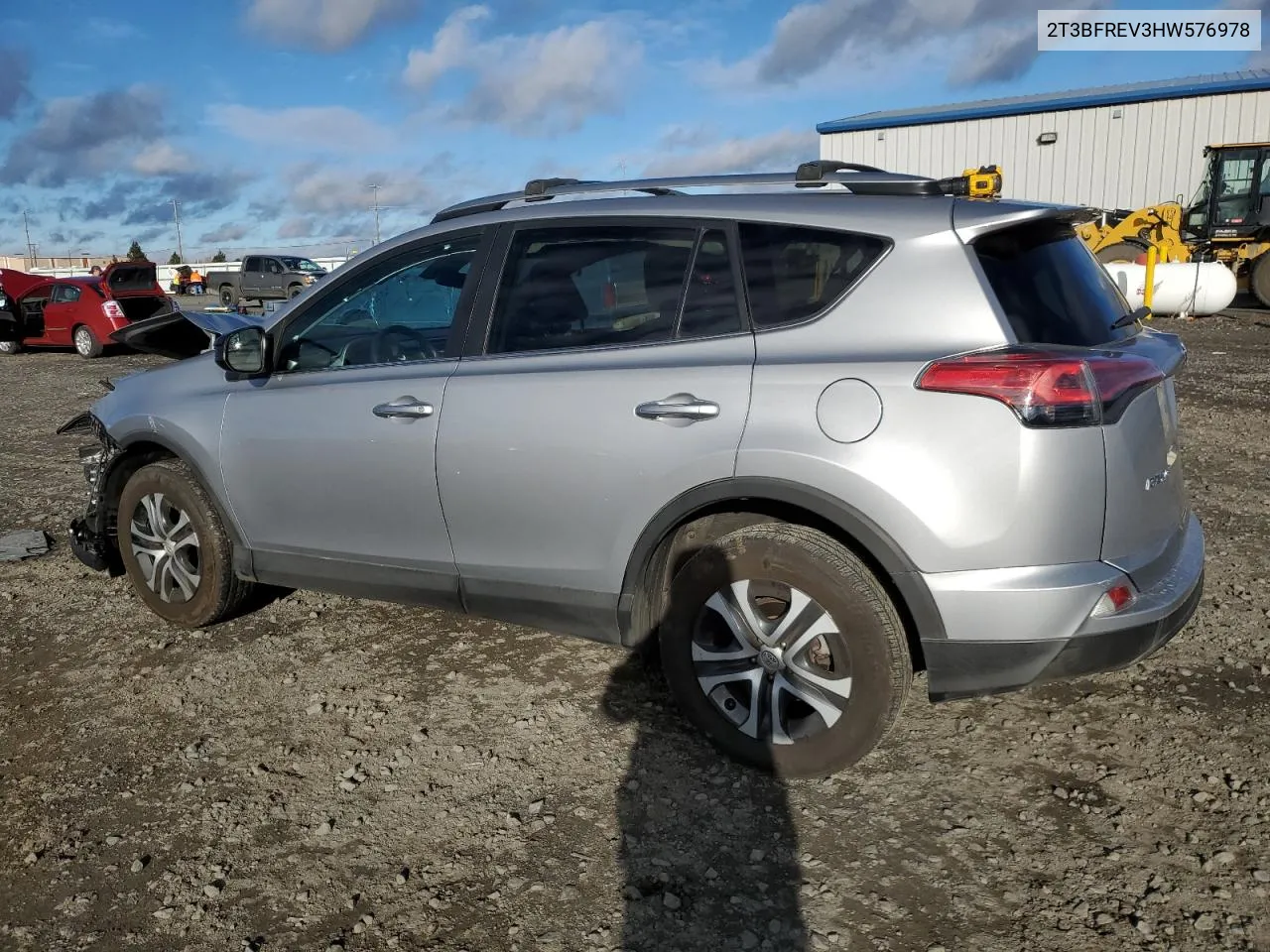 2017 Toyota Rav4 Le VIN: 2T3BFREV3HW576978 Lot: 80169324