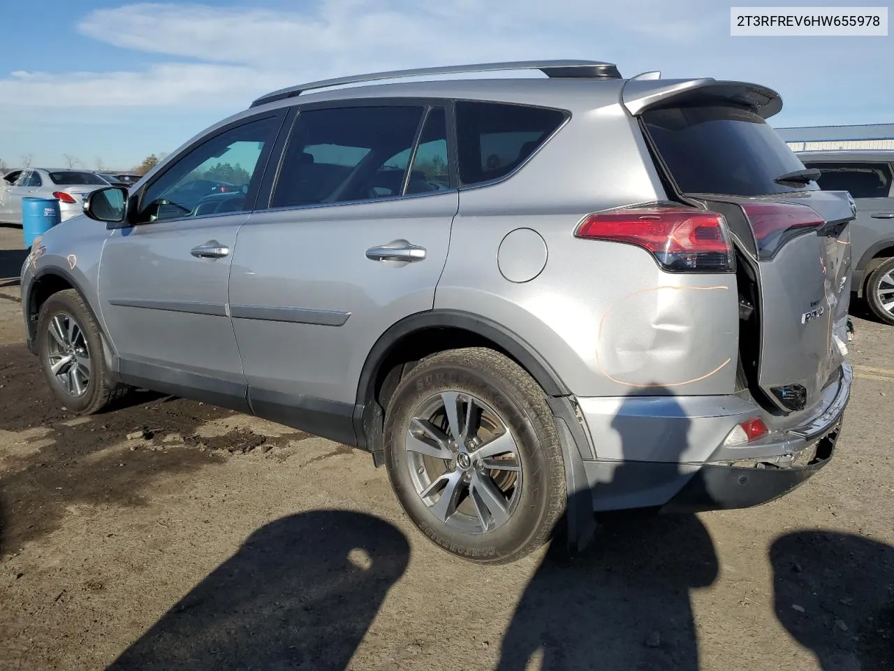 2017 Toyota Rav4 Xle VIN: 2T3RFREV6HW655978 Lot: 80187074