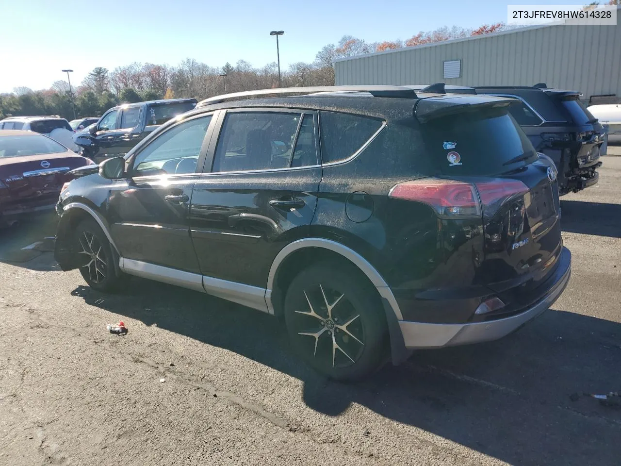 2017 Toyota Rav4 Se VIN: 2T3JFREV8HW614328 Lot: 80261574