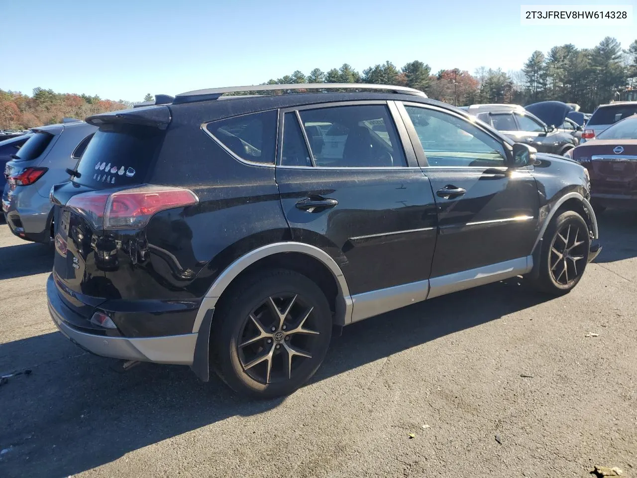 2017 Toyota Rav4 Se VIN: 2T3JFREV8HW614328 Lot: 80261574