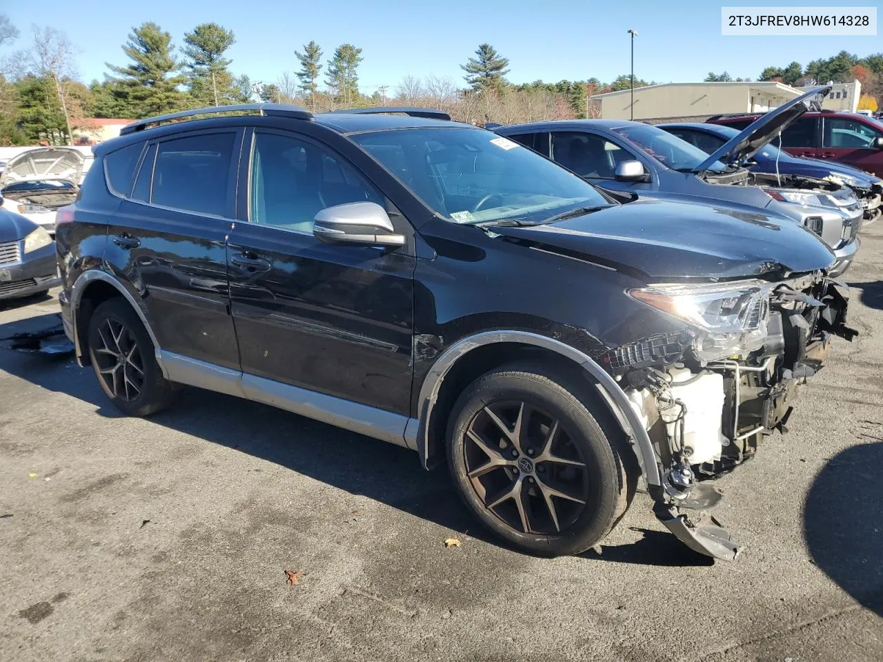 2017 Toyota Rav4 Se VIN: 2T3JFREV8HW614328 Lot: 80261574