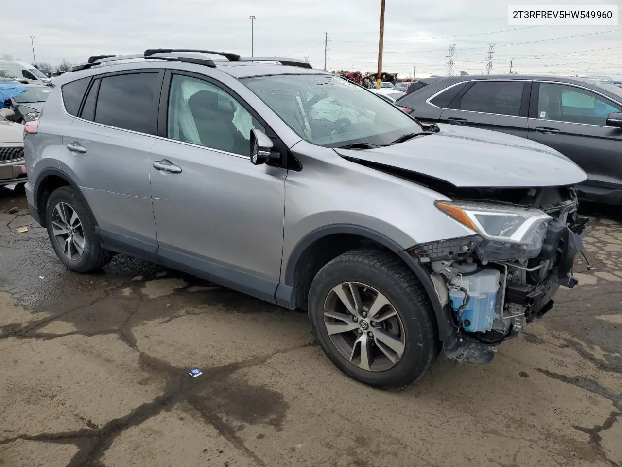 2017 Toyota Rav4 Xle VIN: 2T3RFREV5HW549960 Lot: 80266954