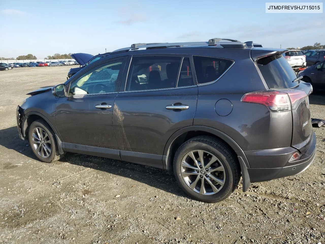 2017 Toyota Rav4 Limited VIN: JTMDFREV5HJ715015 Lot: 80390894