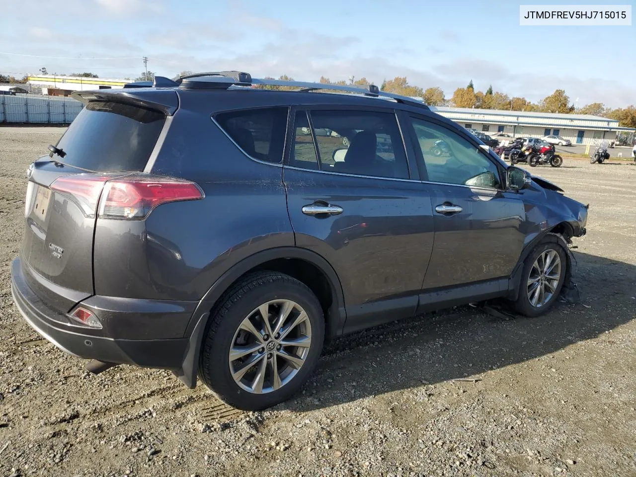 2017 Toyota Rav4 Limited VIN: JTMDFREV5HJ715015 Lot: 80390894