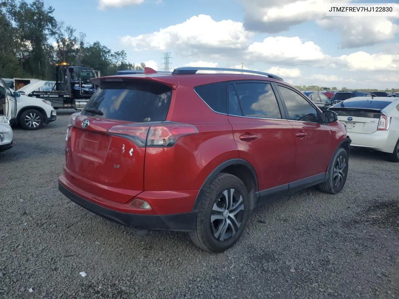 2017 Toyota Rav4 Le VIN: JTMZFREV7HJ122830 Lot: 80449404