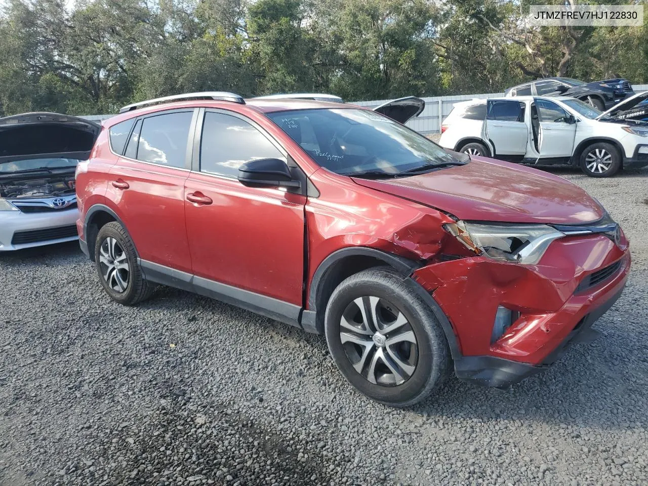 2017 Toyota Rav4 Le VIN: JTMZFREV7HJ122830 Lot: 80449404