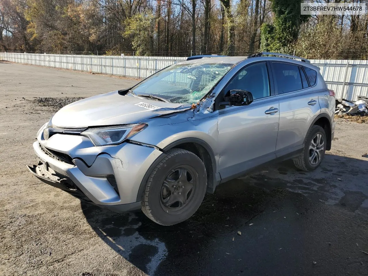 2017 Toyota Rav4 Le VIN: 2T3BFREV7HW544678 Lot: 80539314