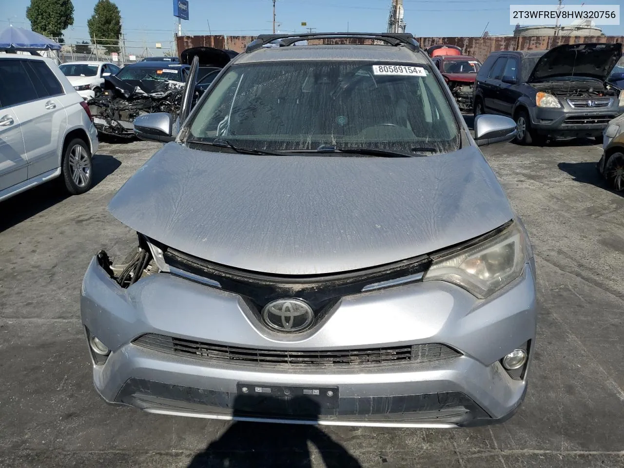 2017 Toyota Rav4 Xle VIN: 2T3WFREV8HW320756 Lot: 80589154