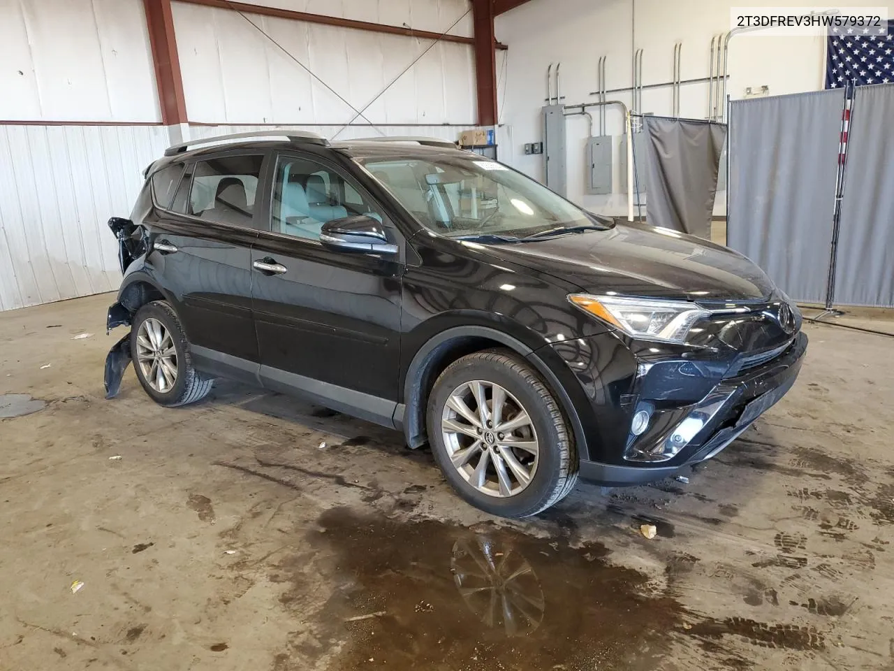 2017 Toyota Rav4 Limited VIN: 2T3DFREV3HW579372 Lot: 80636584