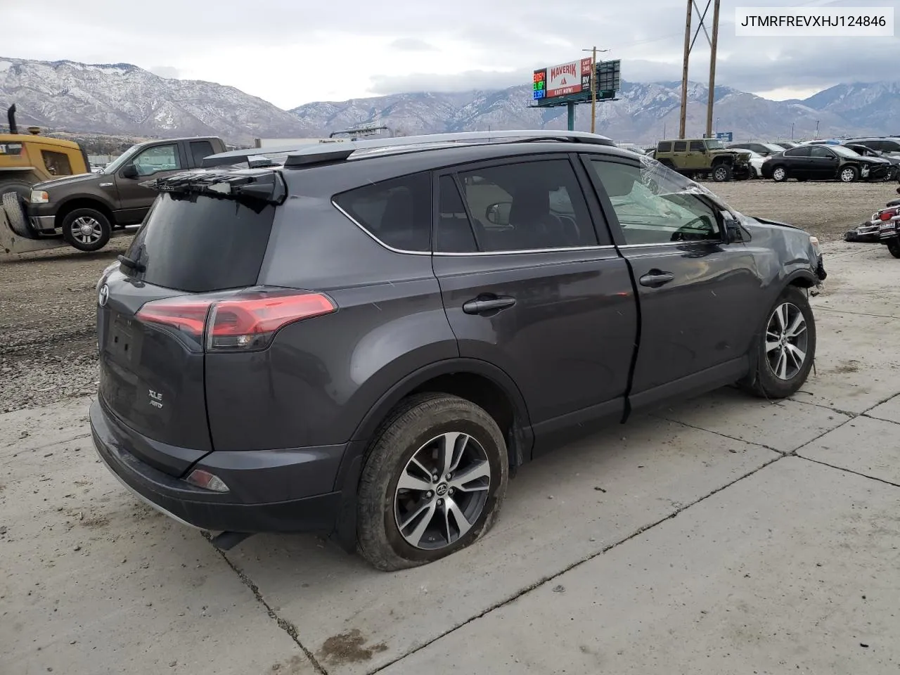 2017 Toyota Rav4 Xle VIN: JTMRFREVXHJ124846 Lot: 80672384