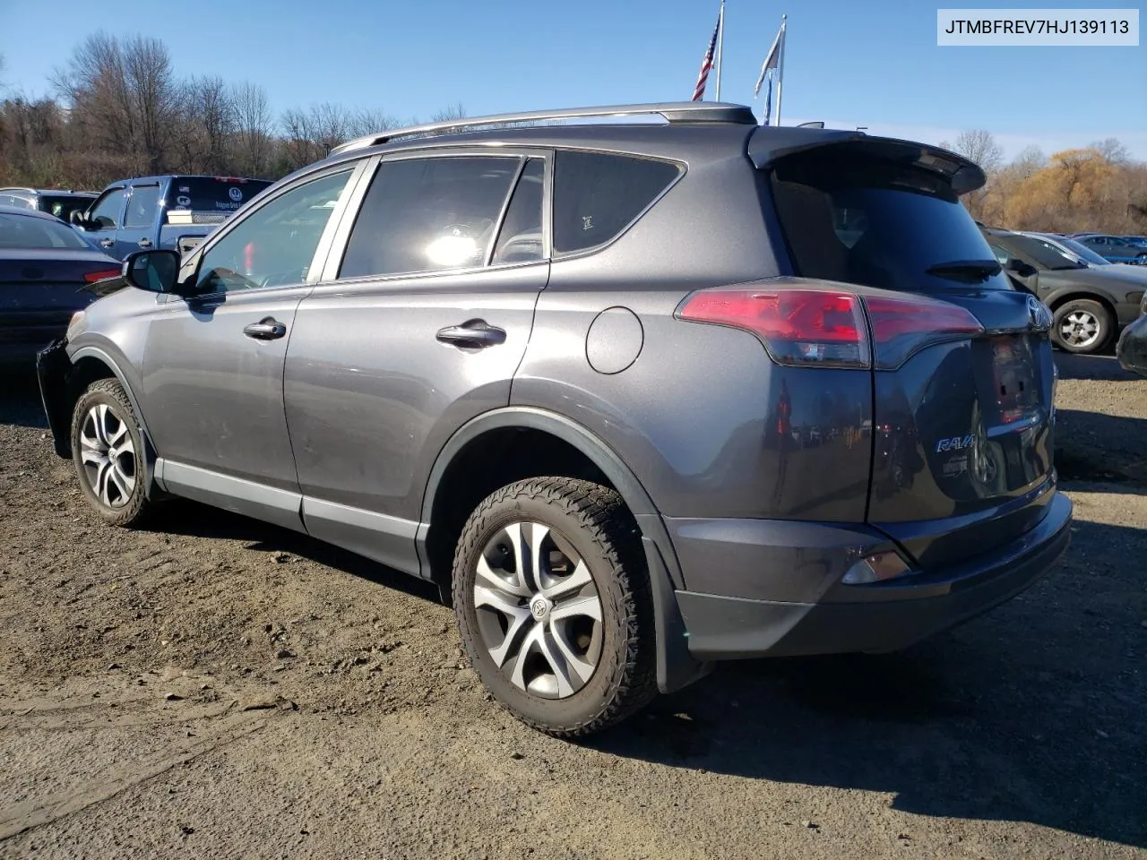 2017 Toyota Rav4 Le VIN: JTMBFREV7HJ139113 Lot: 80736224