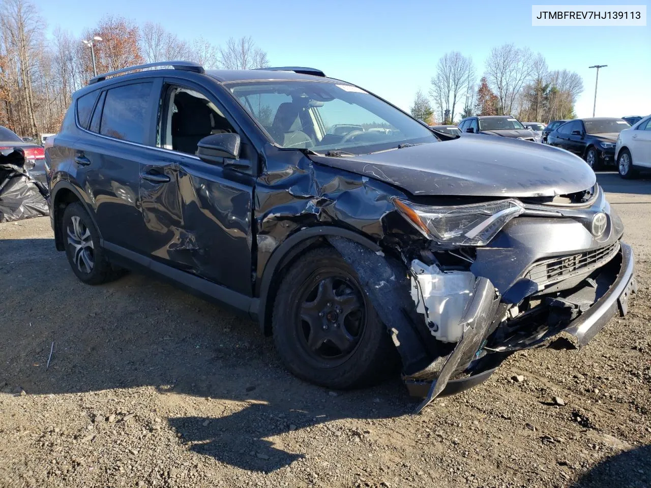 2017 Toyota Rav4 Le VIN: JTMBFREV7HJ139113 Lot: 80736224