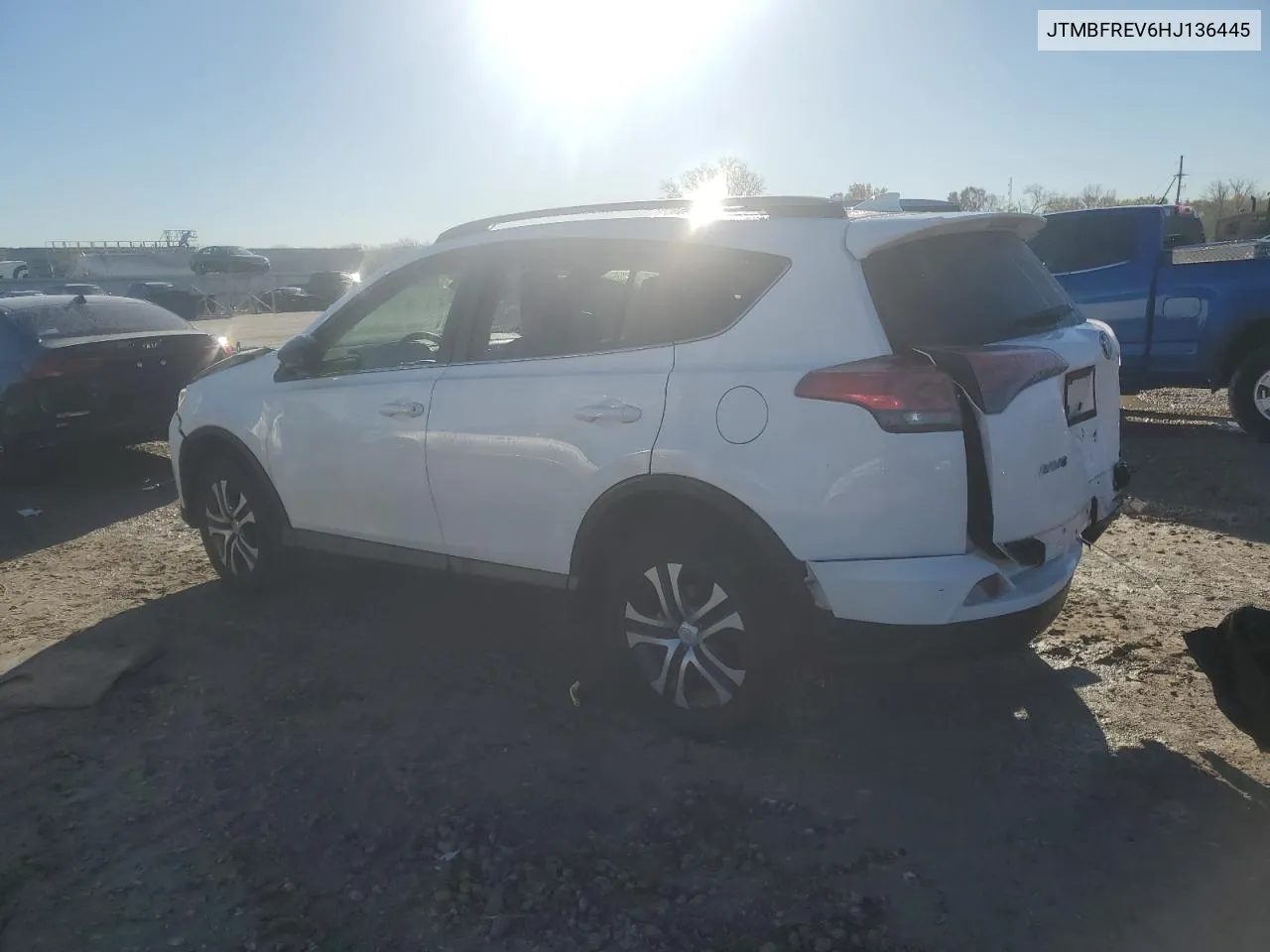 2017 Toyota Rav4 Le VIN: JTMBFREV6HJ136445 Lot: 80918364