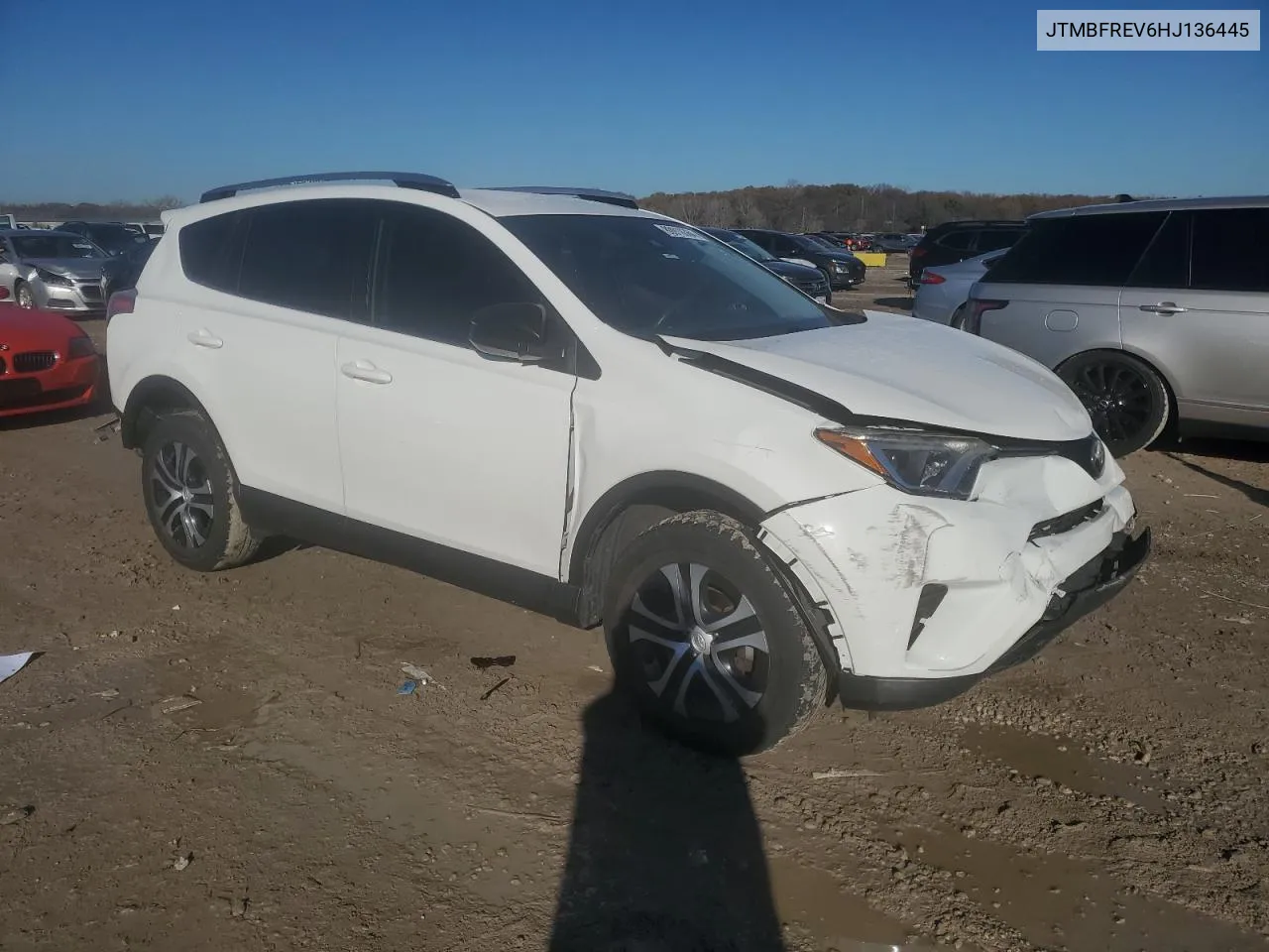 2017 Toyota Rav4 Le VIN: JTMBFREV6HJ136445 Lot: 80918364