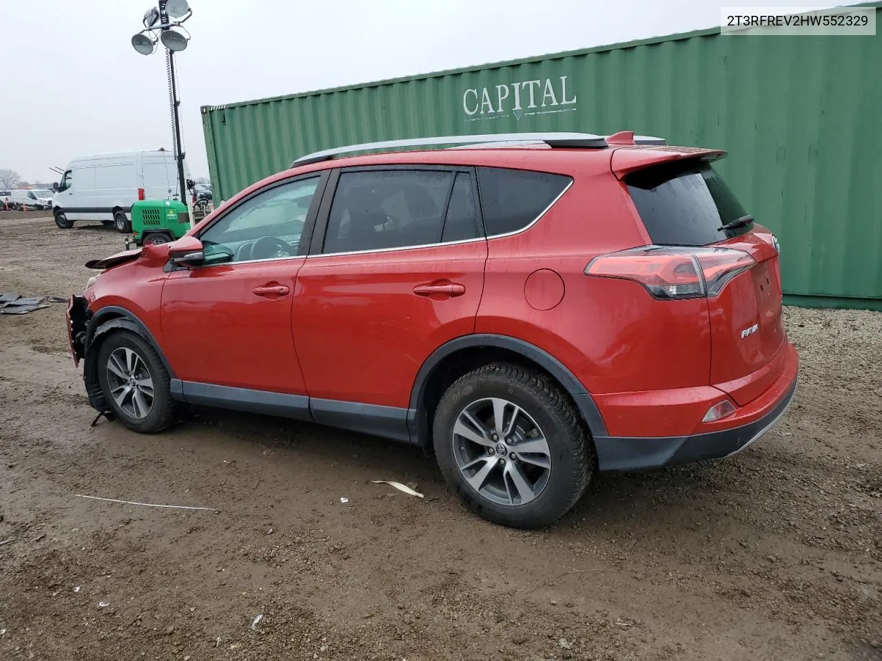 2017 Toyota Rav4 Xle VIN: 2T3RFREV2HW552329 Lot: 81125864