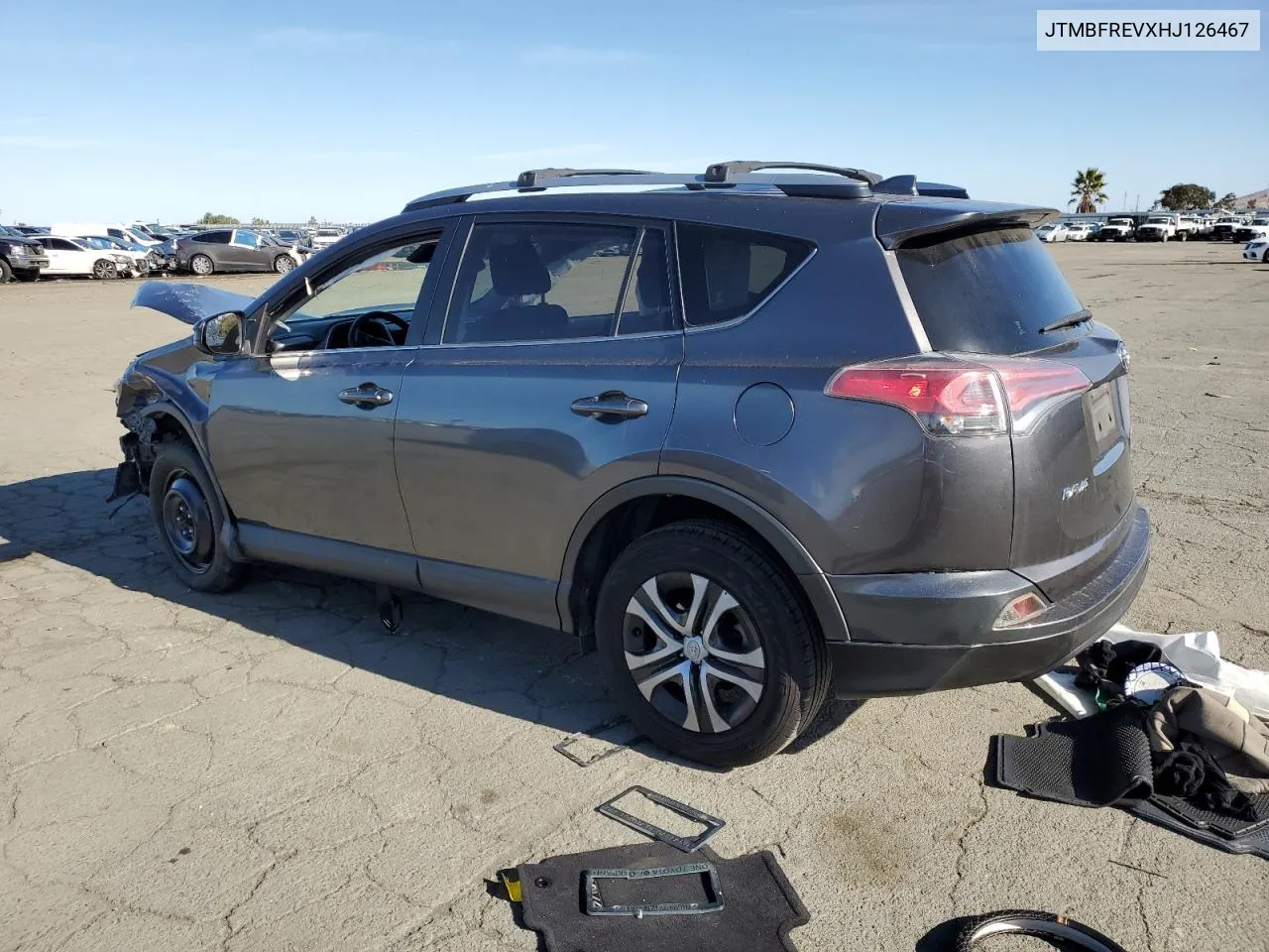 2017 Toyota Rav4 Le VIN: JTMBFREVXHJ126467 Lot: 81323164