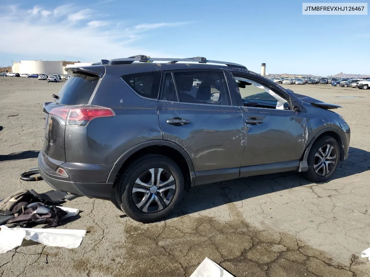 2017 Toyota Rav4 Le VIN: JTMBFREVXHJ126467 Lot: 81323164