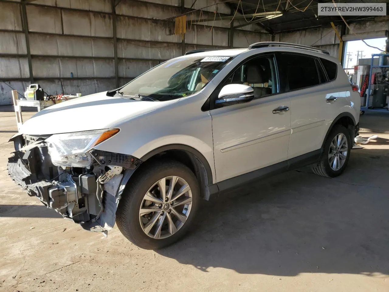 2017 Toyota Rav4 Limited VIN: 2T3YFREV2HW399463 Lot: 81372284