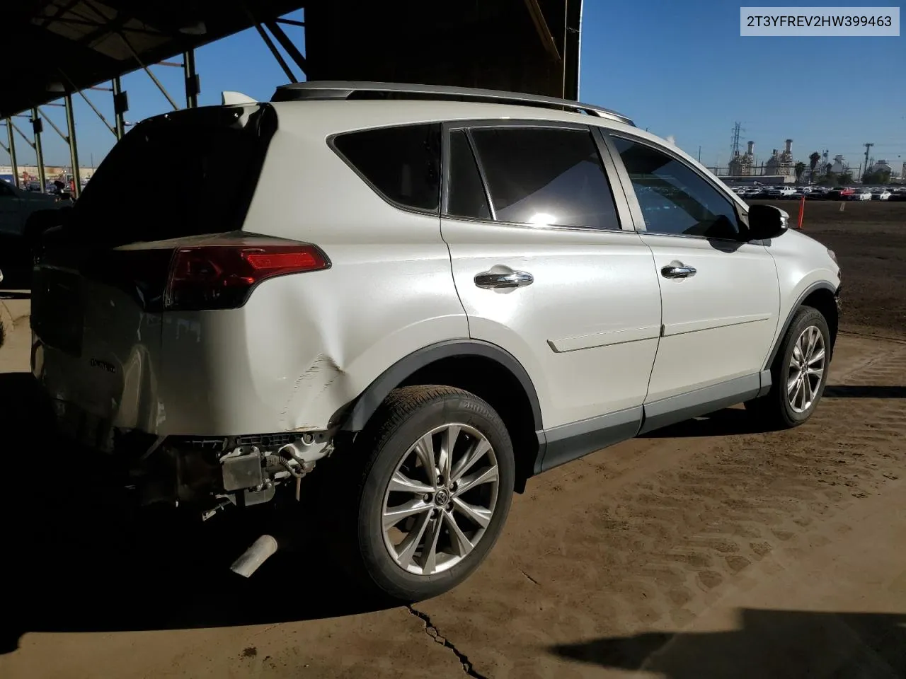 2017 Toyota Rav4 Limited VIN: 2T3YFREV2HW399463 Lot: 81372284