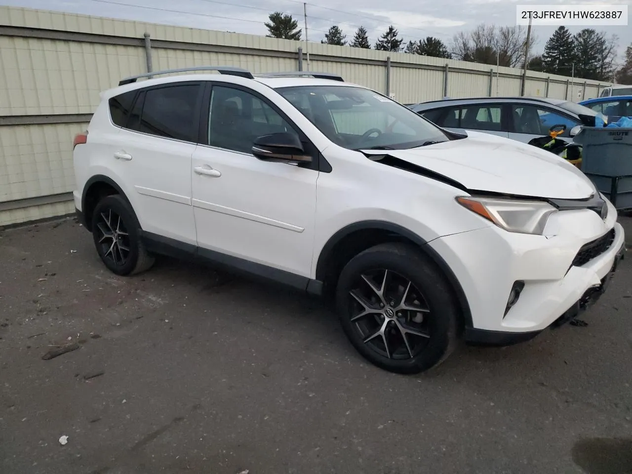 2017 Toyota Rav4 Se VIN: 2T3JFREV1HW623887 Lot: 81396244