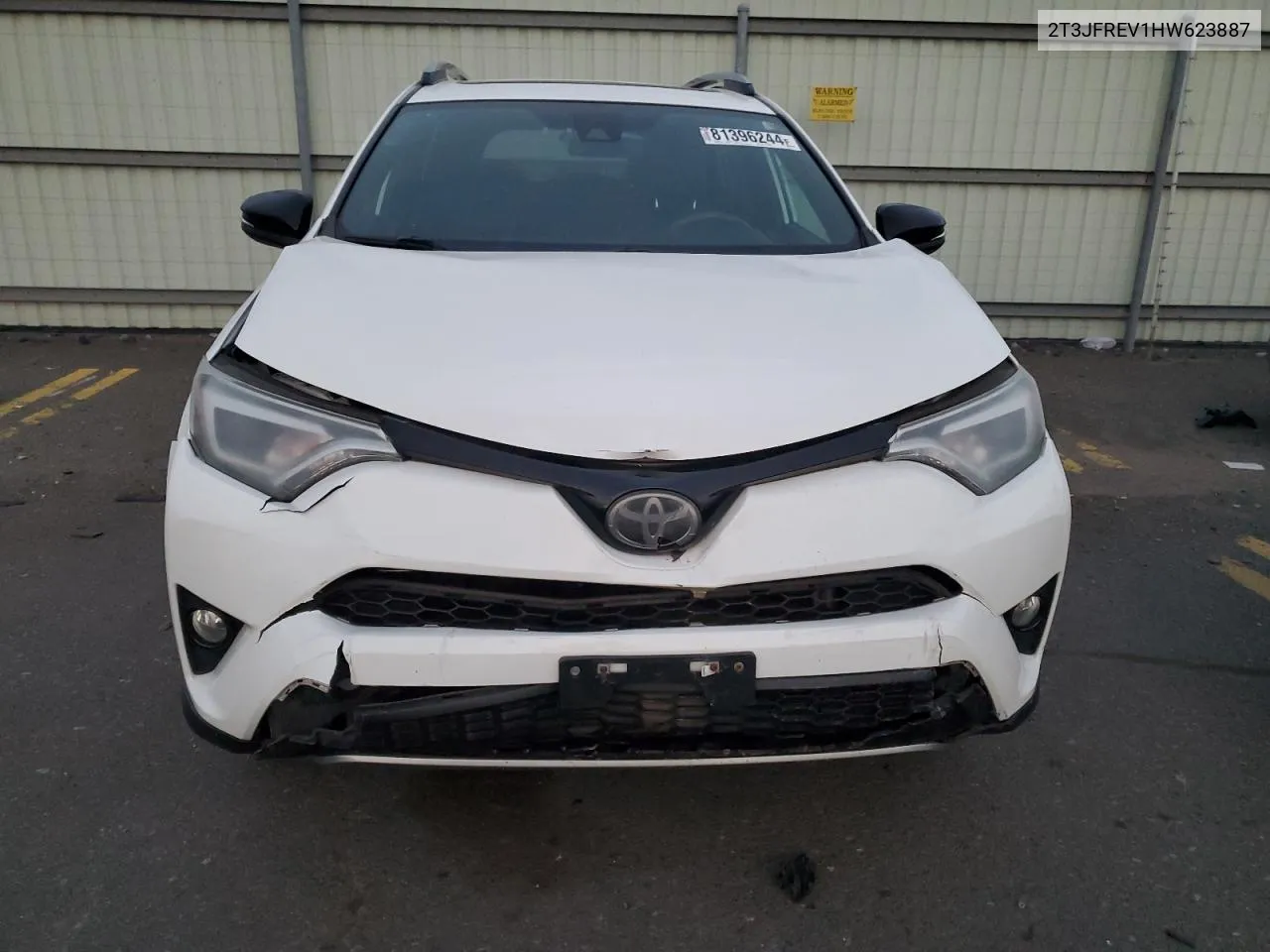 2017 Toyota Rav4 Se VIN: 2T3JFREV1HW623887 Lot: 81396244