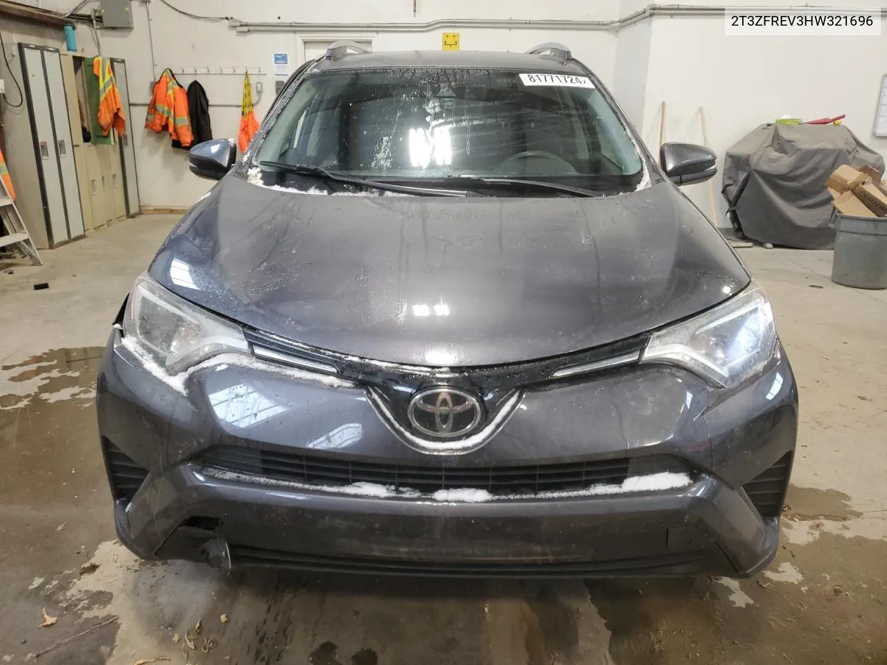 2017 Toyota Rav4 Le VIN: 2T3ZFREV3HW321696 Lot: 81771724