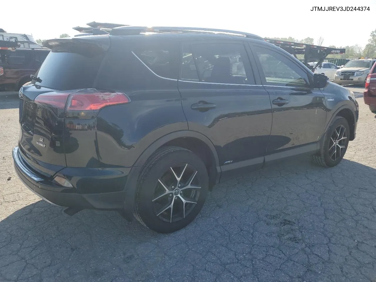 2018 Toyota Rav4 Hv Se VIN: JTMJJREV3JD244374 Lot: 53120784