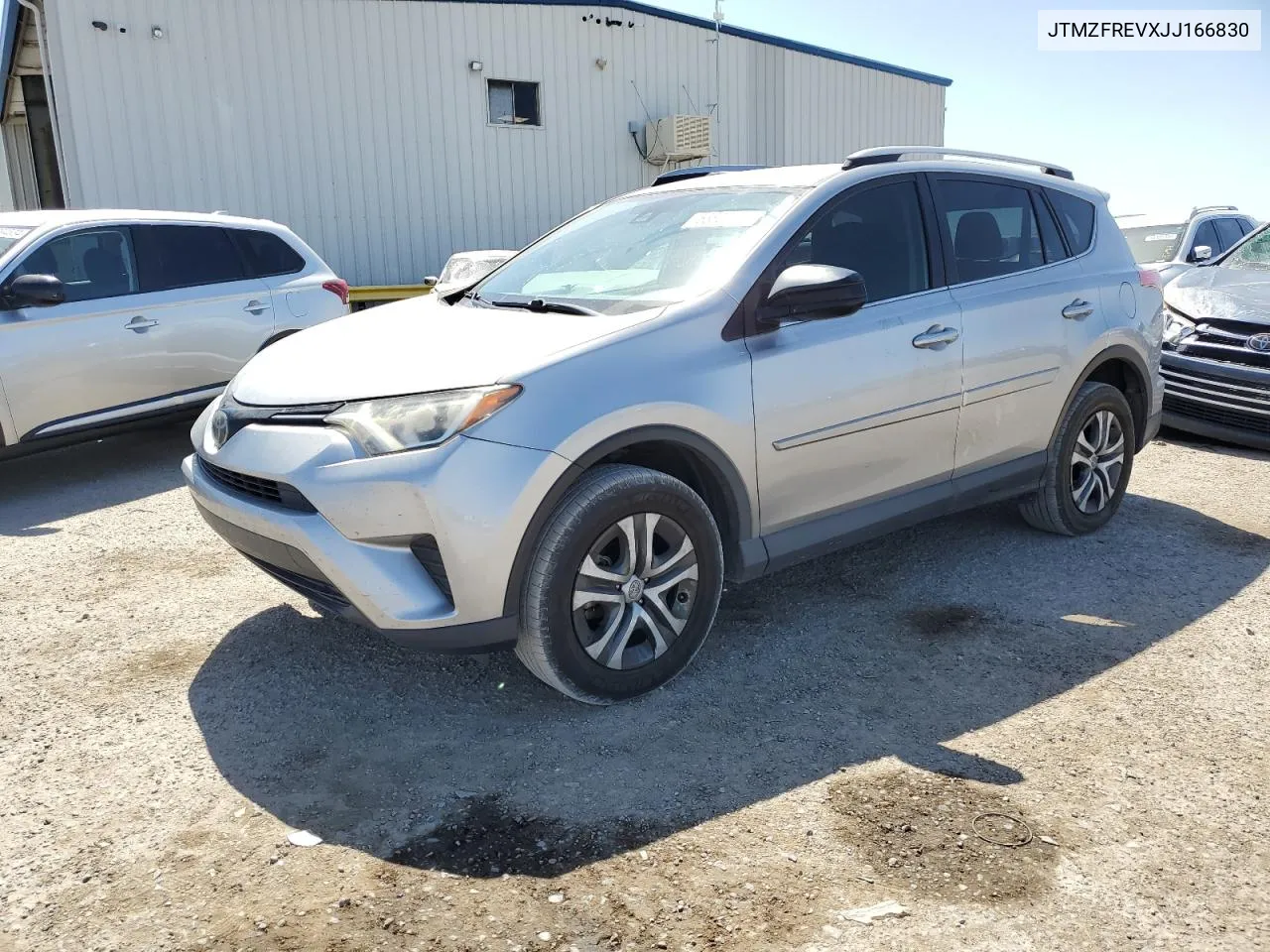 2018 Toyota Rav4 Le VIN: JTMZFREVXJJ166830 Lot: 53829514