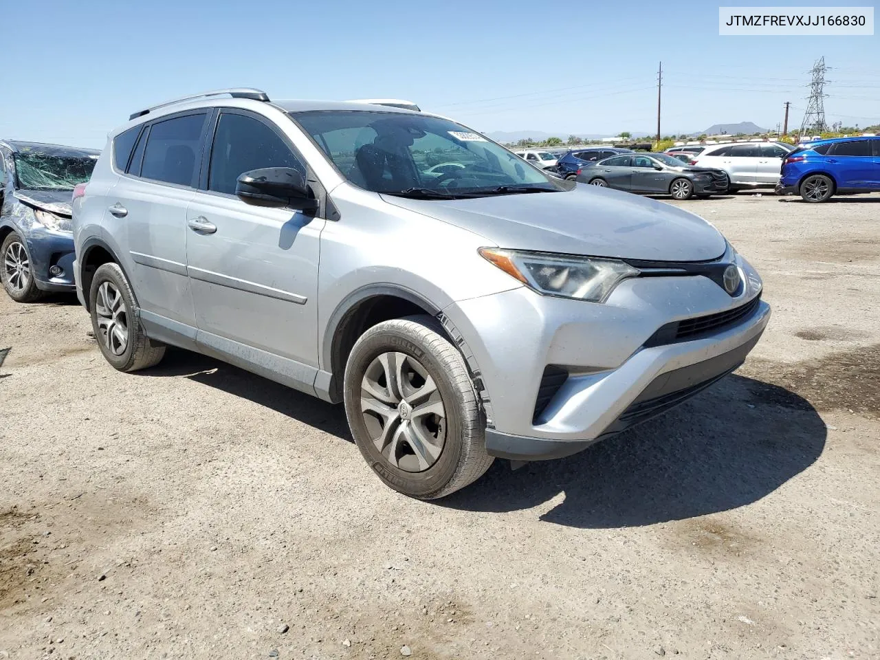 2018 Toyota Rav4 Le VIN: JTMZFREVXJJ166830 Lot: 53829514