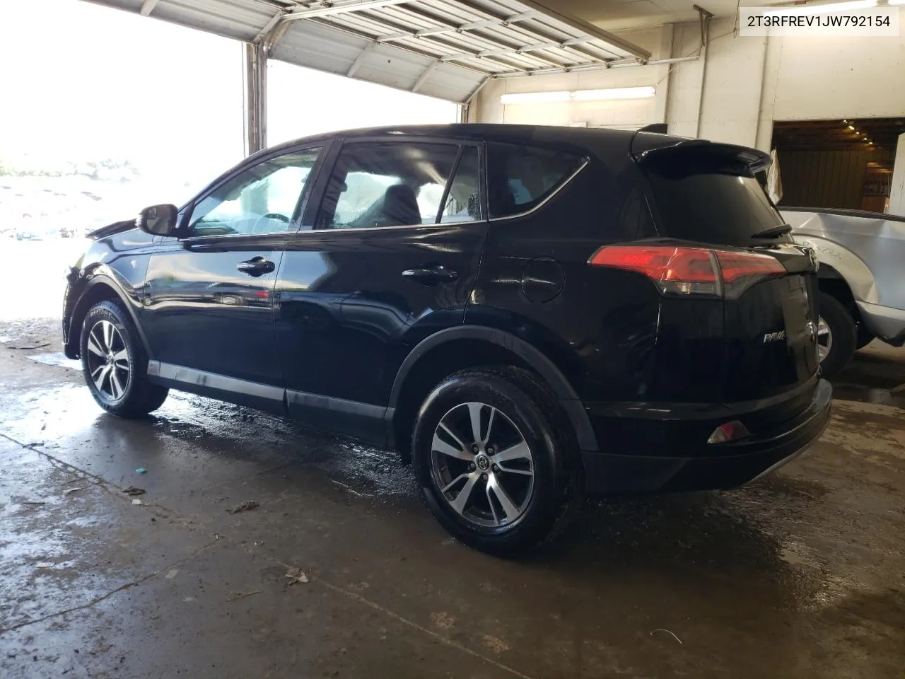 2018 Toyota Rav4 Adventure VIN: 2T3RFREV1JW792154 Lot: 62042424