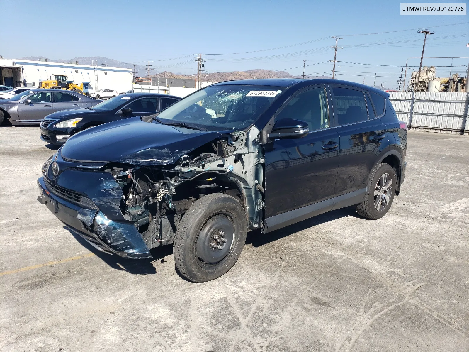 2018 Toyota Rav4 Adventure VIN: JTMWFREV7JD120776 Lot: 67294174