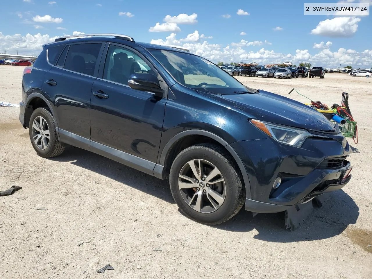 2018 Toyota Rav4 Adventure VIN: 2T3WFREVXJW417124 Lot: 69296824