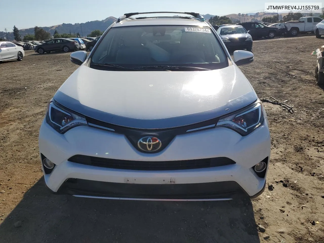 2018 Toyota Rav4 Adventure VIN: JTMWFREV4JJ155759 Lot: 69326734