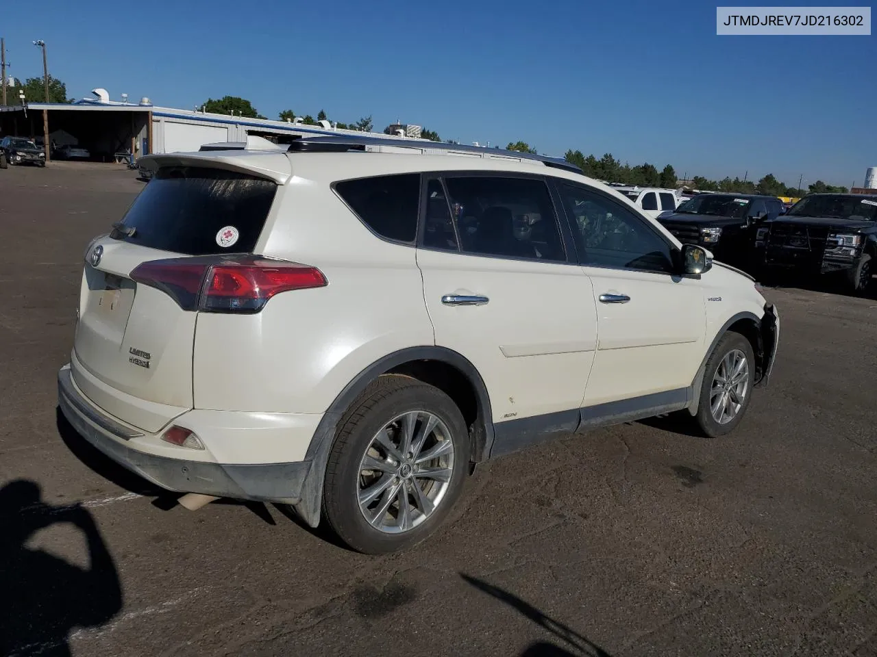 2018 Toyota Rav4 Hv Limited VIN: JTMDJREV7JD216302 Lot: 69867924