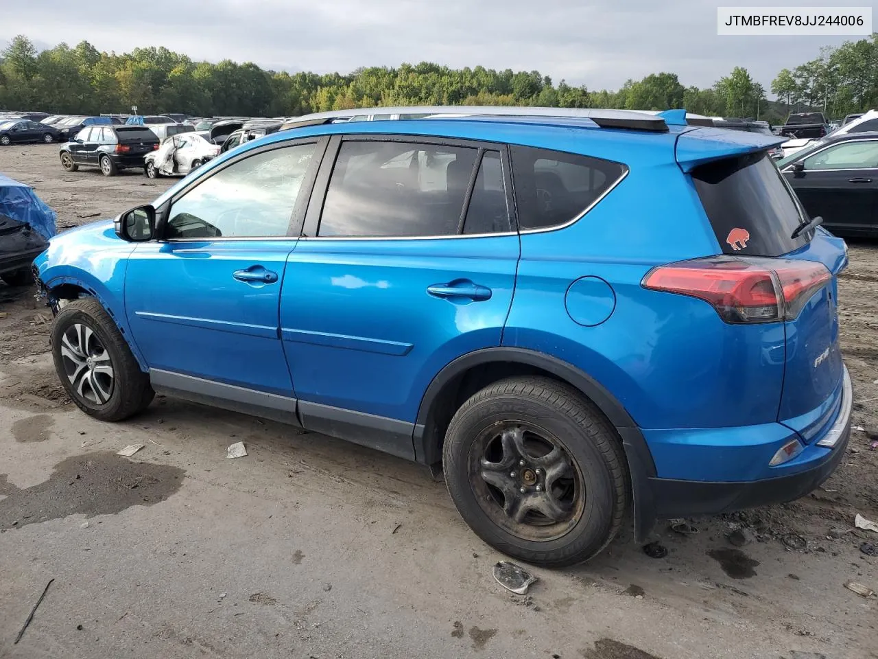 2018 Toyota Rav4 Le VIN: JTMBFREV8JJ244006 Lot: 70483314