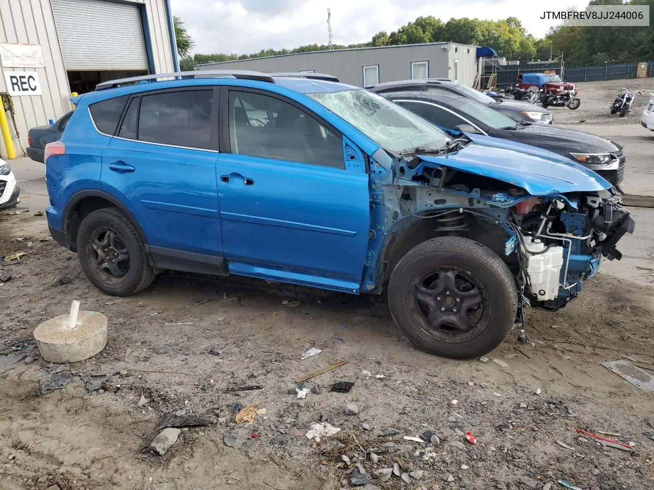 2018 Toyota Rav4 Le VIN: JTMBFREV8JJ244006 Lot: 70483314