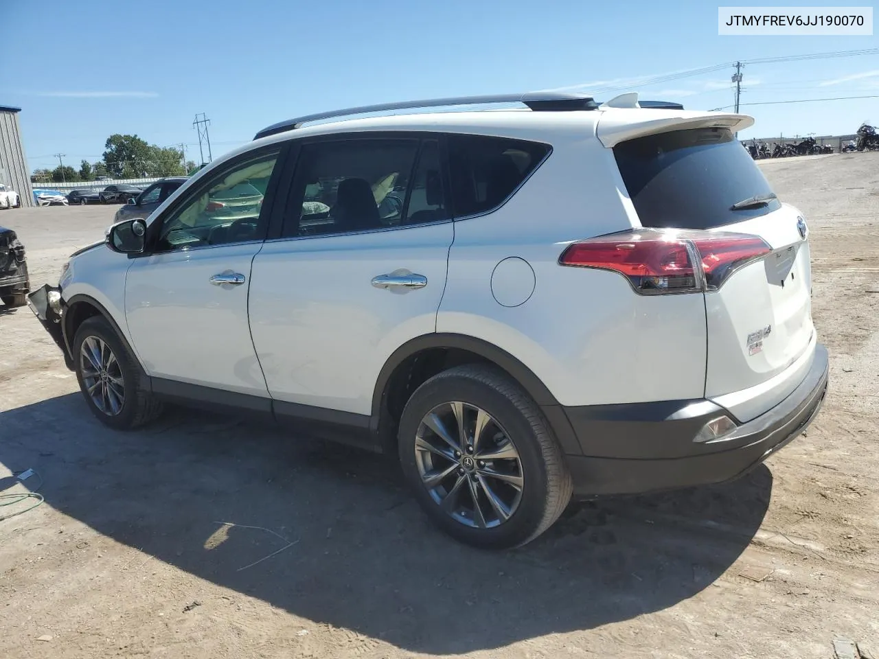 2018 Toyota Rav4 Limited VIN: JTMYFREV6JJ190070 Lot: 71050964