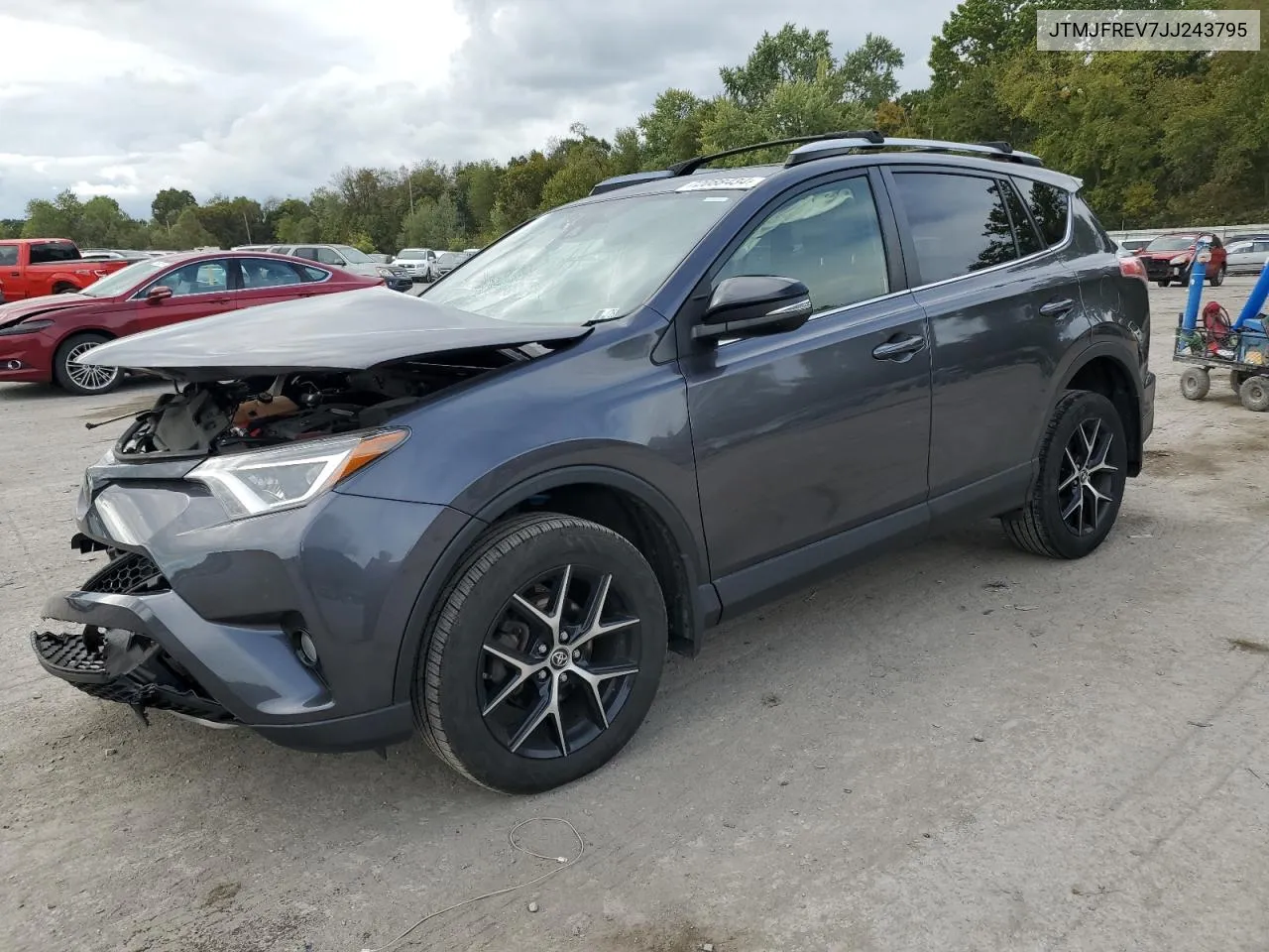 JTMJFREV7JJ243795 2018 Toyota Rav4 Se