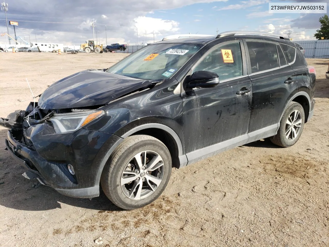 2018 Toyota Rav4 Adventure VIN: 2T3WFREV7JW503152 Lot: 72284254