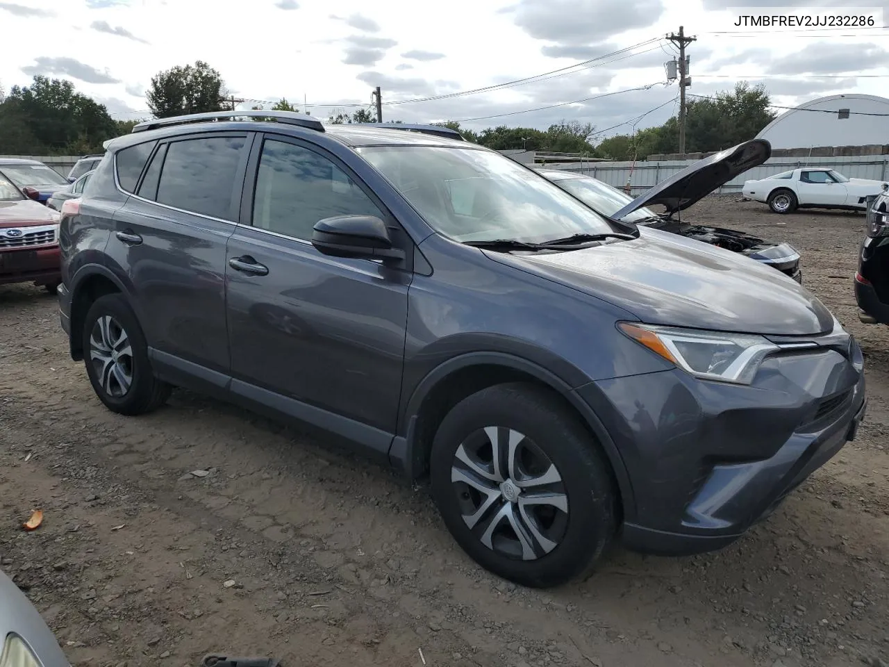 2018 Toyota Rav4 Le VIN: JTMBFREV2JJ232286 Lot: 72691294