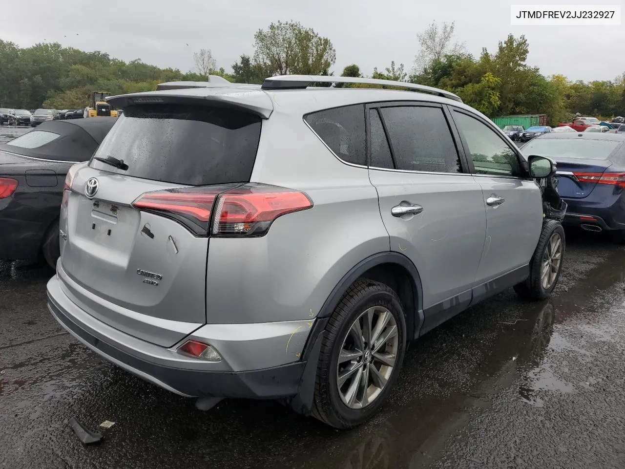 2018 Toyota Rav4 Limited VIN: JTMDFREV2JJ232927 Lot: 72761064