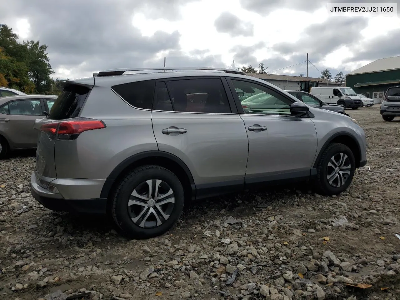 2018 Toyota Rav4 Le VIN: JTMBFREV2JJ211650 Lot: 72764434