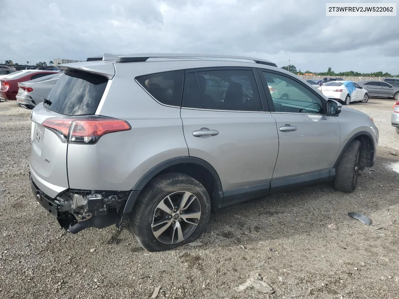 2T3WFREV2JW522062 2018 Toyota Rav4 Adventure