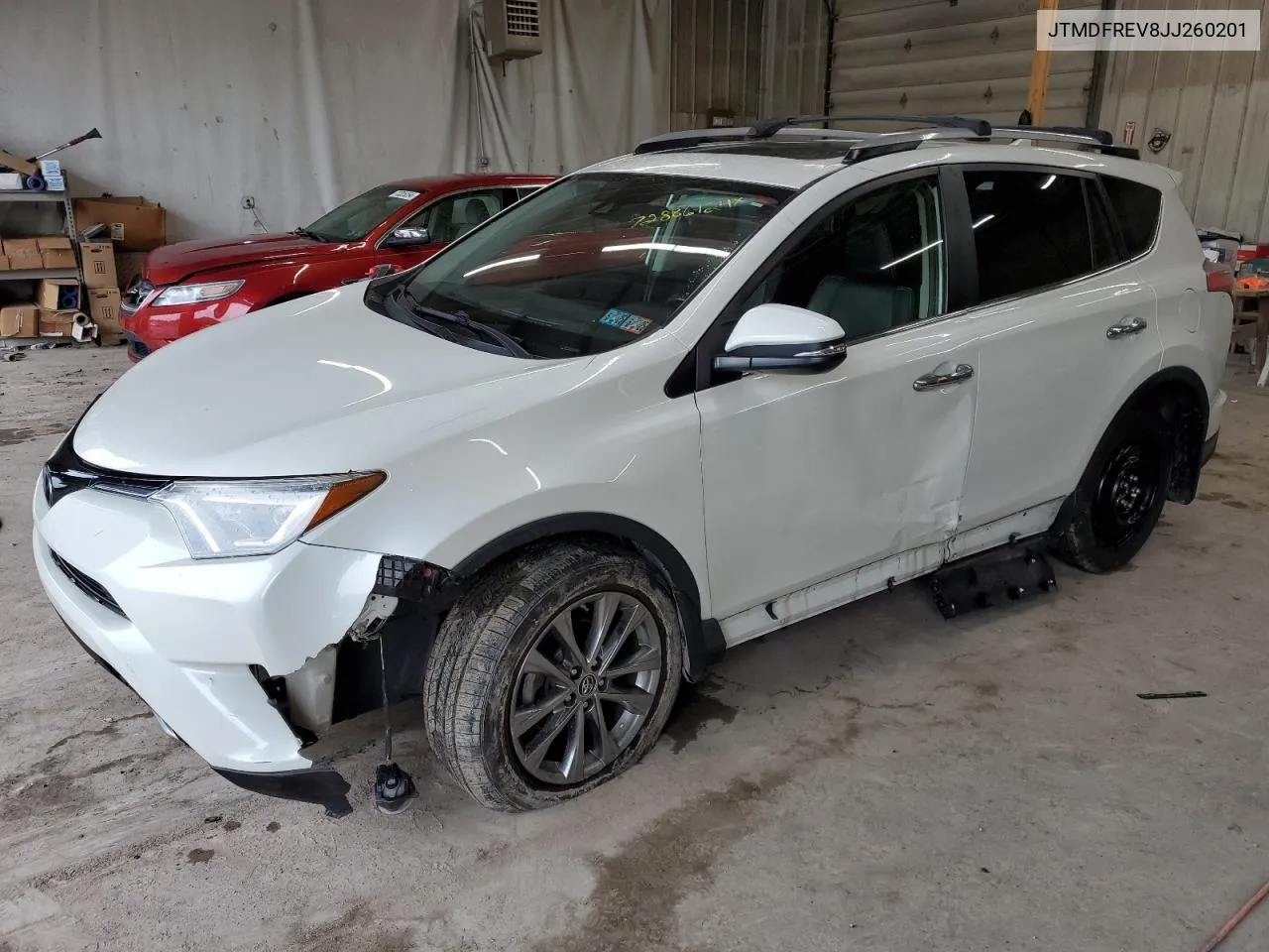 JTMDFREV8JJ260201 2018 Toyota Rav4 Limited