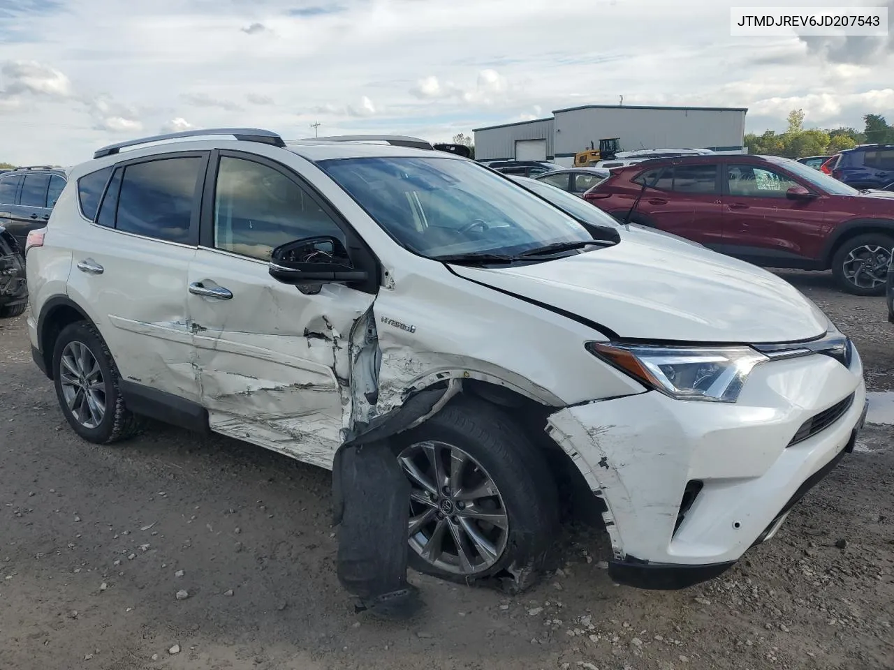 JTMDJREV6JD207543 2018 Toyota Rav4 Hv Limited