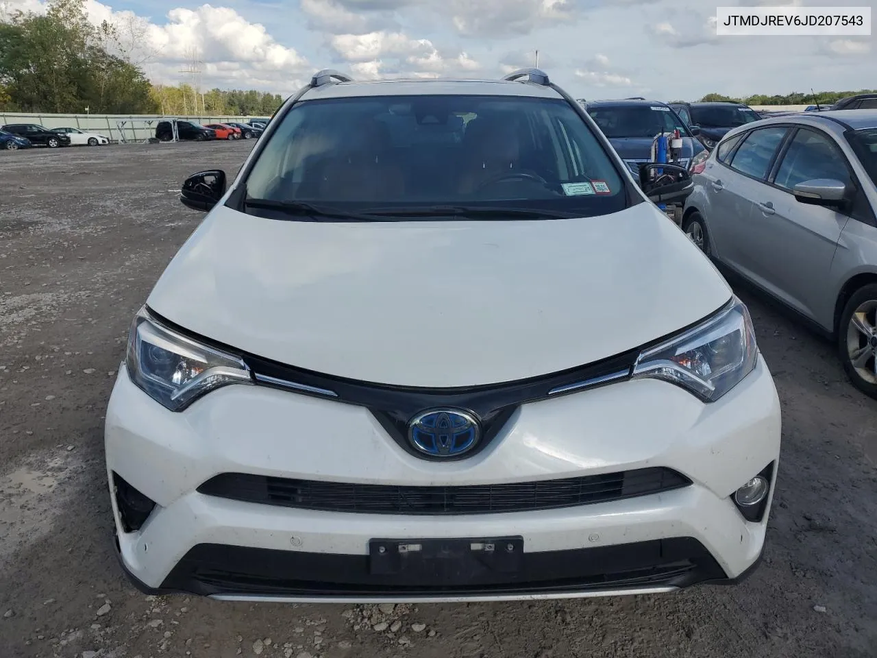 JTMDJREV6JD207543 2018 Toyota Rav4 Hv Limited