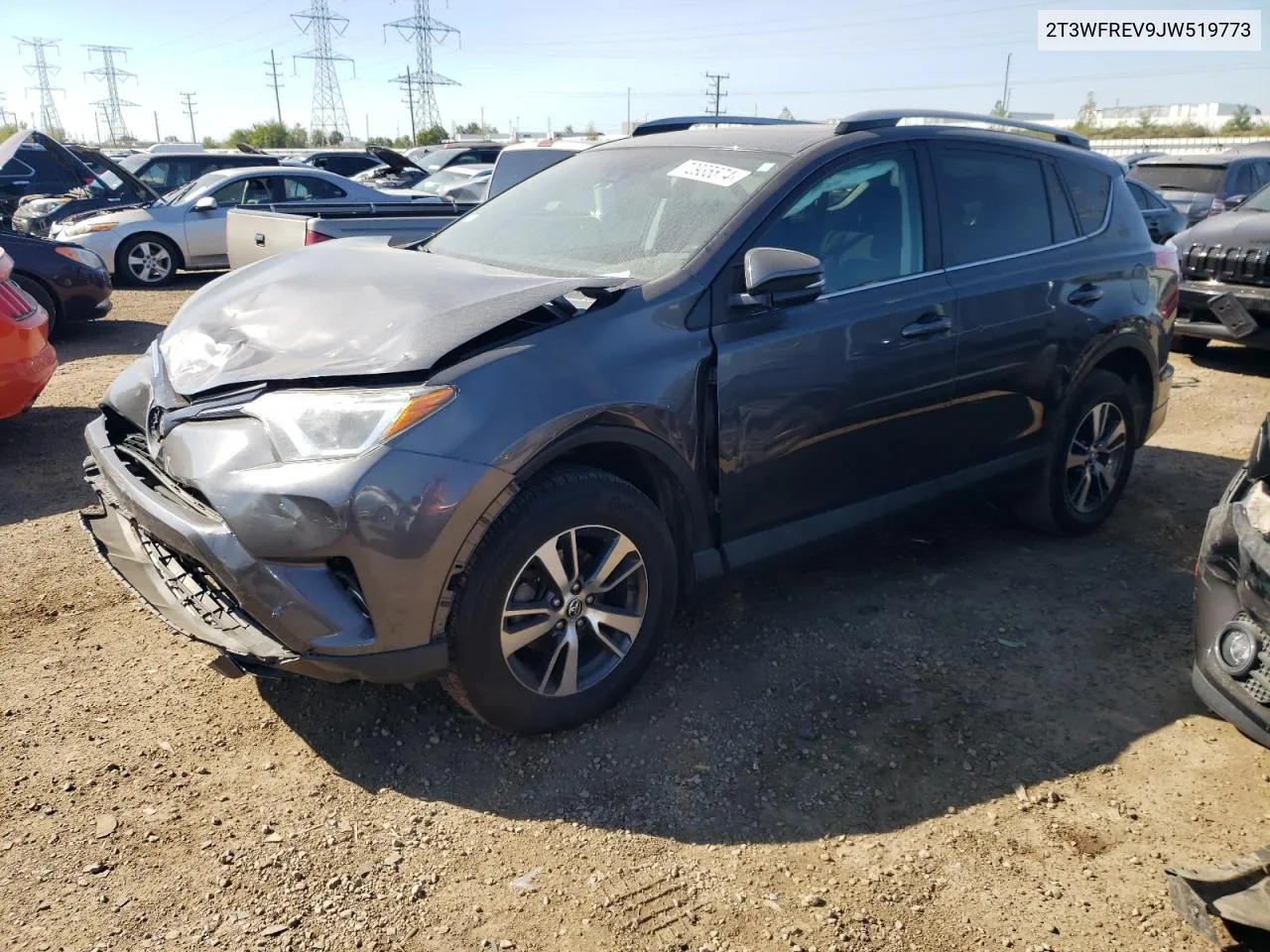 2018 Toyota Rav4 Adventure VIN: 2T3WFREV9JW519773 Lot: 72935574