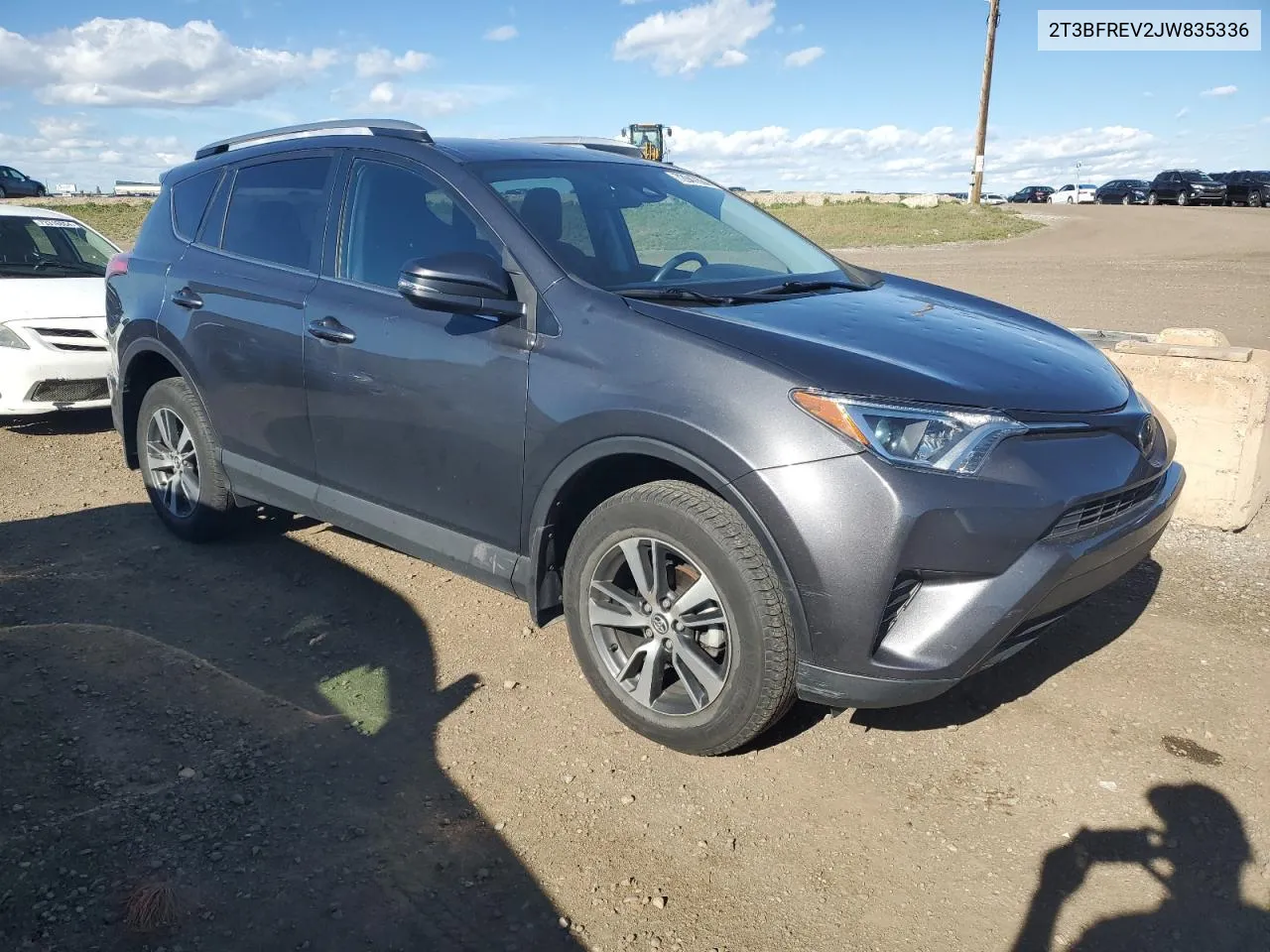 2018 Toyota Rav4 Le VIN: 2T3BFREV2JW835336 Lot: 72947684